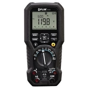 FLIR DM90 True RMS Industrial Multimeter with Temperature